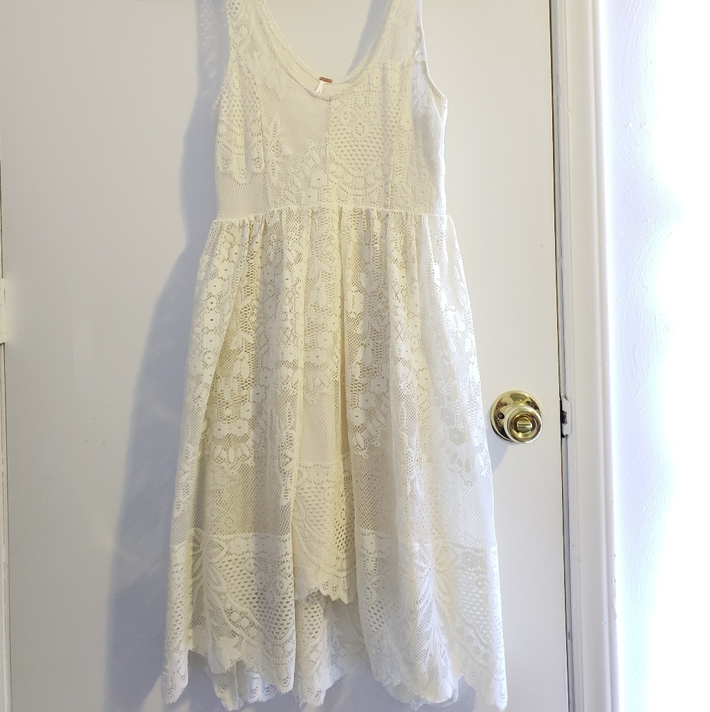 Free People Lace Midi Dress